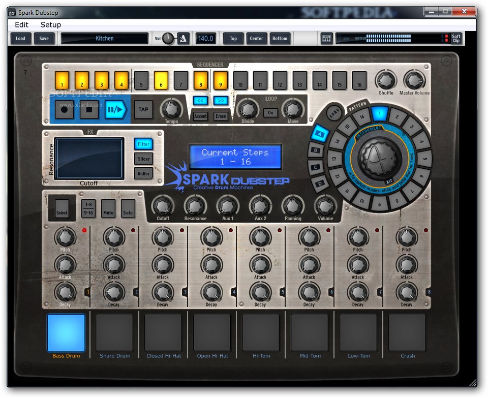 dubstep music creator Spark DubStep software Free download software